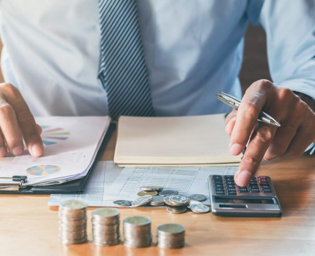 business accounting and financing concept