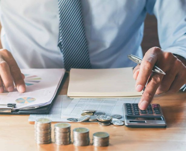 business accounting and financing concept