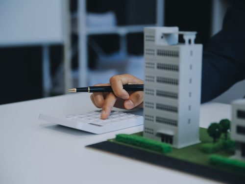 Real estate agent talked about the terms of the home purchase agreement and asked the customer to sign the documents to make the contract legally, Home sales and home insurance concept.